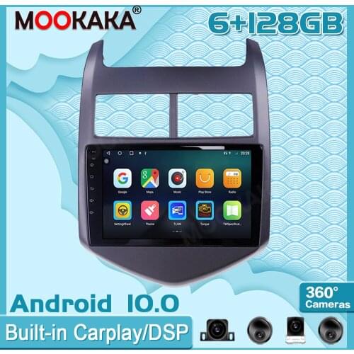 Android Wireless Carplay For Chevrolet Aveo 2011-15 Auto Surround View Camera Car Multimedia Player Stereo Radio GPS Navigation