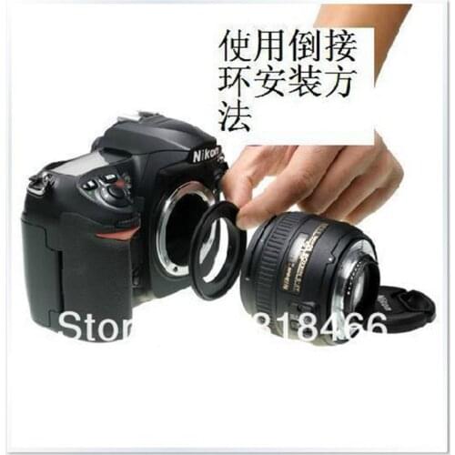 Free ship 62mm Macro Reverse lens Adapter Ring AI-62 for NIKON Mount lens AF 20mm f/2.8D AF-S VR105mm f/2.8G 60mm f/2.8G ED