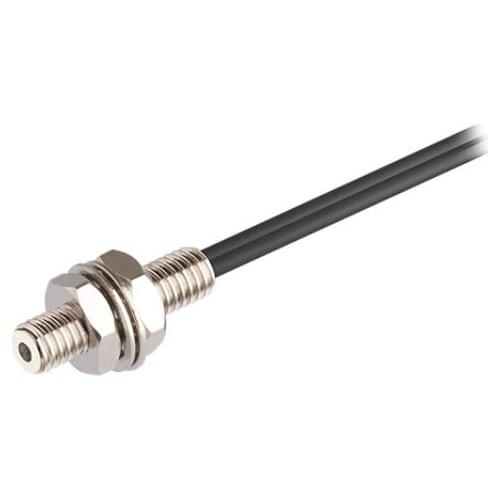 FD-320-05 Cable, Fiber Optic, Diffuse Reflective, 3mm Threaded End, 2m Length