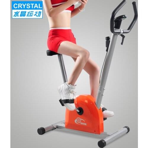 Crystal body-building vehicle car spinning ribbon indoor home home exercise bike fitness equipment