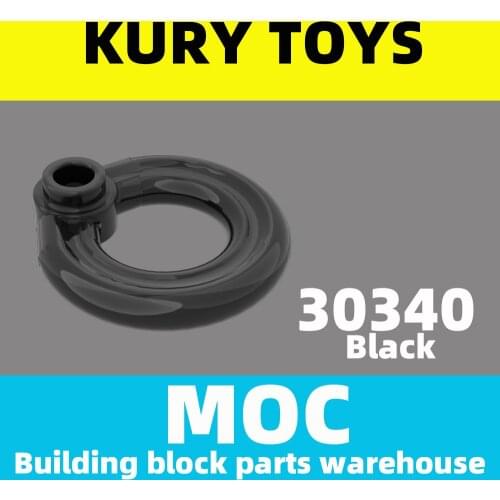 Kury Toys DIY MOC For 30340 100pcs Building block parts For Utensil Flotation Ring (Life Preserver)