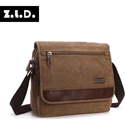 M094 Multifunction Vinatge Canvas Messenger Bags Designer Brand Fashion Crossbody Shoulder Bag Male Casual Large Capacity