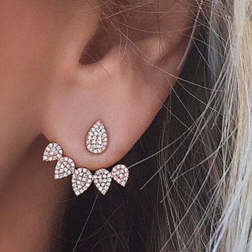 Fashion Jewelry Crown Temperament Earrings Exquisite Angel Wings Wings Wild Earrings Earrings Female Jewelry Gifts