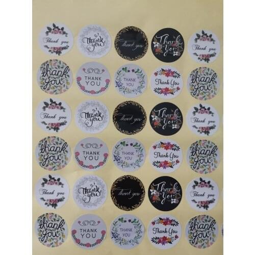 THANK YOU STICKER LABEL