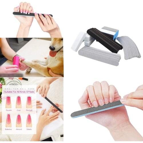 New Durable Glass Nail File Buffer Nail Files Beauty Manicure Tool For Women Professional Girl Nail Art Tools