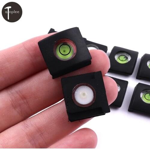 New 2Pcs/lot Camera Bubble Spirit Hot Shoe Protector Cover Level Camera Accessories Universal DSLR for Canon for Nikon