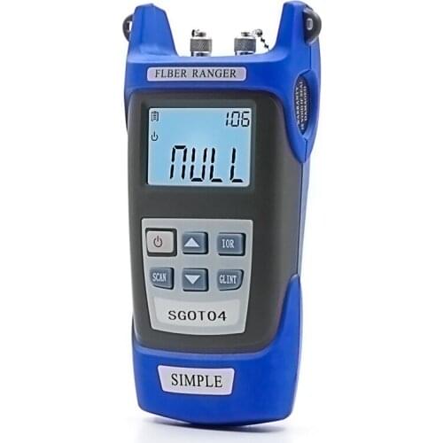 Handheld Optical Fiber Ranger 1550nm Ranger Simple 60km OTDR Principle Portable Waterproof Automatic Pulse Control Fault Locator