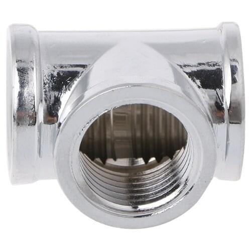 T-Shape G1/4" Thread 3-Way Inner Teeth Connector Computer Water Cooling Fitting T3LB