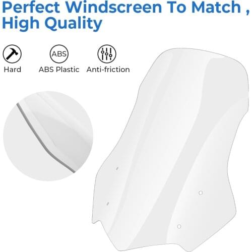 For Honda NC750X Motorcycle Accessories Windscreen Screen Windshield Fairing For Honda NC700X NC750X NC 750 700 X 2016 - 2020