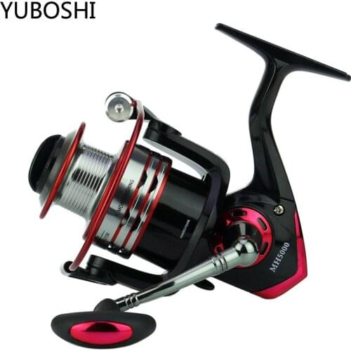 YUBOSHI 1000-7000 Series Spinning Fishing Reel 5.2:1 Gear Ratio High Speed Left/Right Interchangeable Fishing Reel