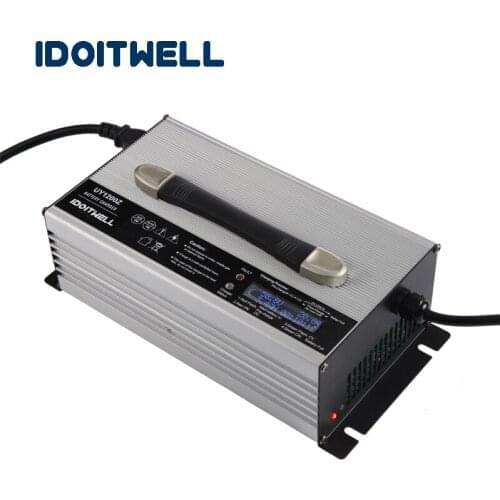 Current adjustable 19A 15A 10A 48V WET VRLA SLA AGM GEL battery charger 48V lead acid battery charger for 48V 100ah 150ah 200ah