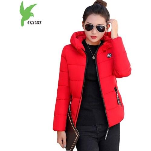 Winter short parkas women Down cotton jacket Plus size 5XL hoodies tops female Thick warm coat students Loose cotton jacket 2123