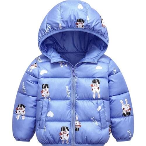 Winter Kids Jacket Boys Girls Cotton Sport Jacket Outwear Winter Children Cotton-padded Jacket Boys Girls Winter Warm Coat