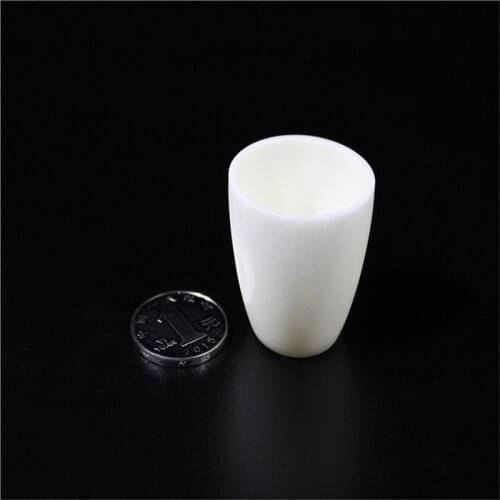 99.3% alumina crucible / 800ml / Arc-Shaped / corundum crucible / Al2O3 ceramic crucible / Sintered crucible