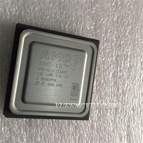 AMD-K6-2/333AMZ Antique cpu collection testimony of history antique computer accessories