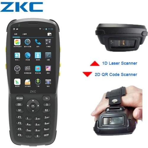 Android Handheld Keyboard Terminal With 1D Laser Barcode Scanner Wifi PDA3501