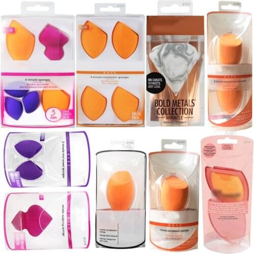 Beauty Egg With Logo Diagonal Cut Powder Puff Single And Double Four Powder Puffs Wet Dry Multifunctional Sponge New Maquillaje