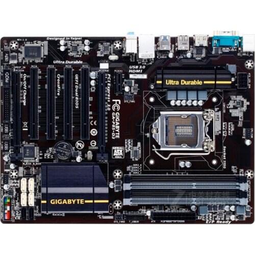 LGA1150 B85 For Gigabyte GA-P85-D3 Original Used Desktop Motherboard P85-D3 1150 DDR3 USB3.0 SATA3