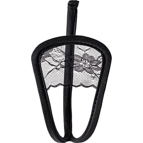 Mens Soft Lace C String Thong Invisible Underwear G String T Back Nightwear