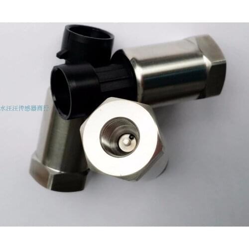 PT1400 air conditioning refrigeration pressure transmitter, 0-10V voltage output, three line 0-5MPa, internal thread with thimbl