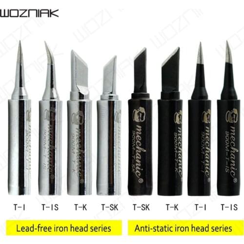 Wozniak Repair Lead-free Anti-static 936 Universal Tip 900m-t Copper Soldering Iron Head 900m-t-k Welding Equipment