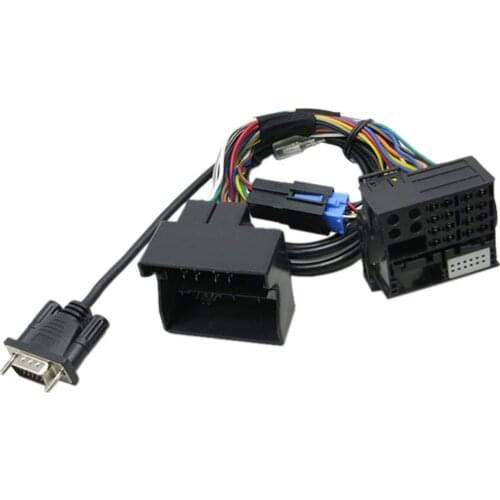 Replacement 12-Pin Adapter Wire Harness For Renault Bluetooth Car Adapter M06/M07 Digtial Music CD Changer