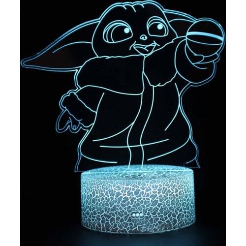 3D Night Light LED For Home Room Decor Bedside Lamp Three-dimensional Led Lights Bedroom Decoration Neon Manga Fancy Lighting