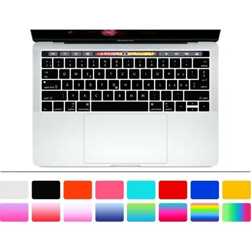 Swiss Switzerland Silicone Keyboard Cover Protector for Macbook New Pro 13" A1706 15" A1707 With Touch Bar Release on 2016 late