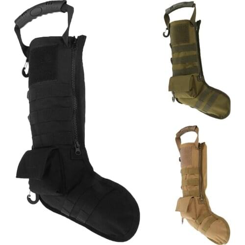 Tactical Molle Stocking Christmas Gift Sock Pack Utility Storage Bag Outdoor Hunting Airsoft Military Magazine Dump Drop Pouch