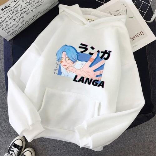 Oversize summer Japanese Anime Harajuku Hoodie women clothing Streetwear Pullovers sweatshirt long sleeve korean Fashion tops