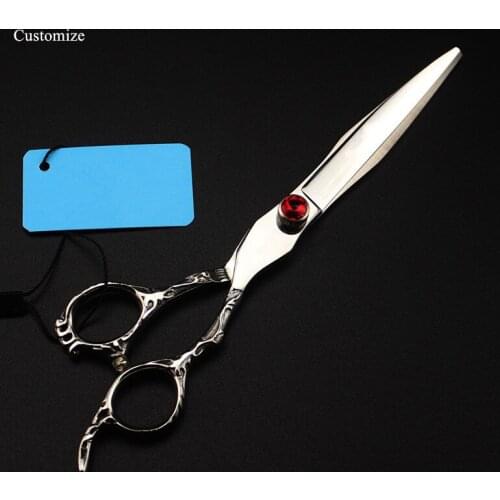Customize japan 7 inch Maya Pet dog grooming hair scissors dog cutting barber pet grooming thinning shears hairdressing scissors