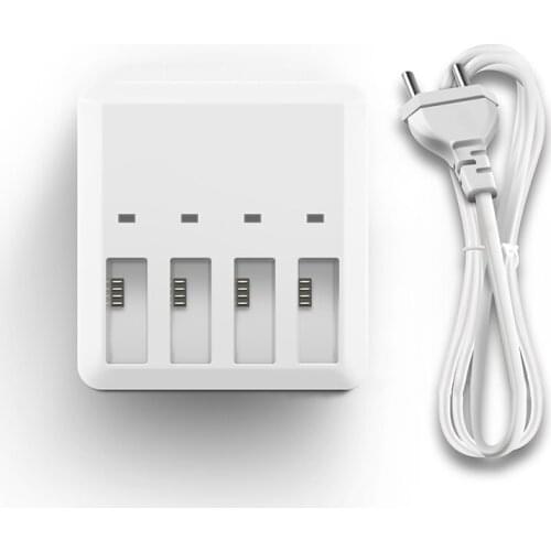 4 in 1 Battery Charger for DJI Tello RC Drone Portable Smart Quick Charging Hub Dock EU Plug DC 4.35 V/4 A Batteries Charger