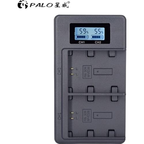 PALO NP-FZ100 NPFZ100 FZ100 Battery Charger for Sony Alpha a9, Alpha a7R III, A7R MARK 3, Alpha a7 III, A7 MARK 3