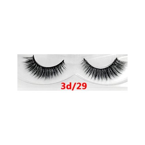10pairs 3D Soft Mink Hair False Eyelashes Handmade Wispy Fluffy Long Lashes Natural Eye Makeup Tools Faux Eye Lashes