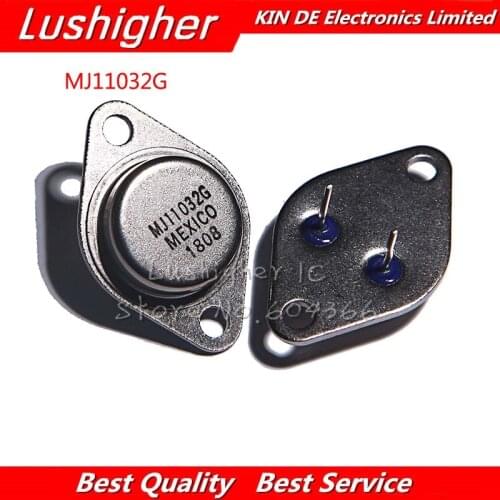 2pcs MJ11032 MJ11032G TO-3 50A 120V NPN Darlington Transistor