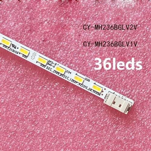 5pcs New LED Backlight strip for Samsung SEC 23d6 4020C 12S3P V22015 09 10 BN96-39900A CY-MJ236BNEV1V LS24E360 S24E360HL