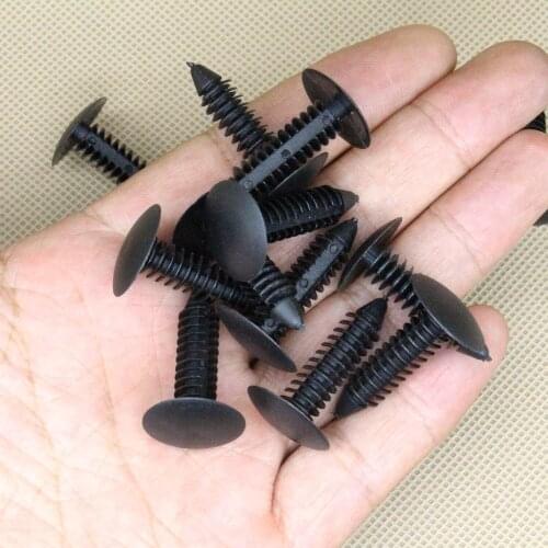 Car Fender Cowl Panel Retainer Engine Splash Shield Radiator Bracket Side Air Baffle Quarter Plate Trim X20 Plastic Clip For GM