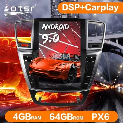 Car Radio GPS Navigation For Mercedes-Benz GL ML W164 X164 Android Multimedia Player PX6 Tesla Vertical Screen Auto Head Unit 4k