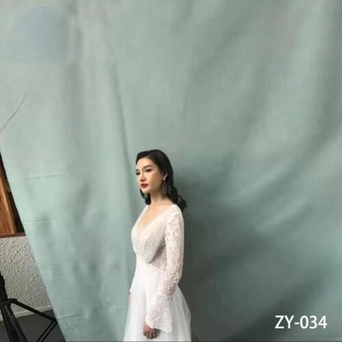 DAWNKNOW Pro Tie-Dyed Solid Muslin Photography Background Backdrop Vogue Adult Pure Colour Photocall Wedding Photo Studio 3x5M