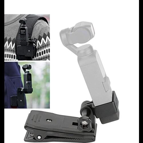 For 4in1 1set Action Camera Accessories Universal Clamp Adapter For DJI Osmo Pocket Handle Gimbal Camera Bag Clamp Clip