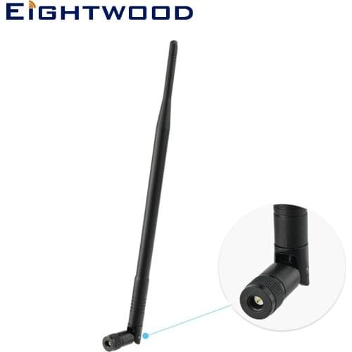 Eightwood 700-2600Mhz 4G LTE 5dBi SMA Plug Male Antenna Omni Rubber Duck Aerial for Spartan 4G LTE GoCam Wireless Trail Camera