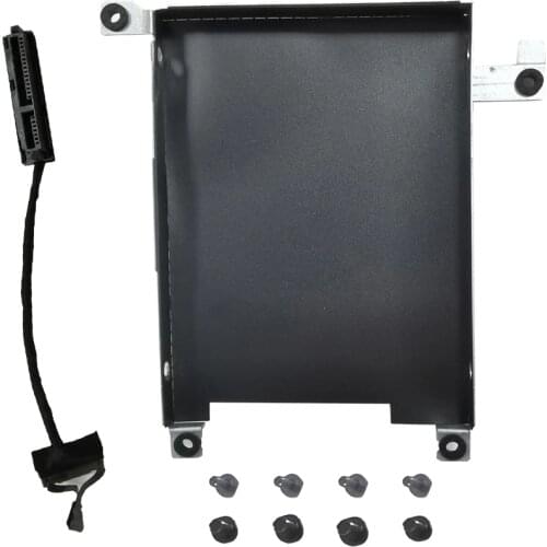 SATA Hard Drive Cable with Caddy for Dell Latitude 15 5510 5511 5500 5501 5502 5505 Precision 15 3540 3541 HDD Caddy Connector