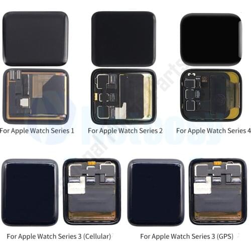 Full screen LCD Display Touch Screen Digitizer Assembly Repair Part For Apple watch Series 1 2 3 38mm 42mm 4 40mm 44mm Display