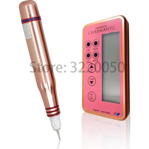 Charmant Tattoo Machine Permanent Makeup Digital Pen Rotary Microblading Tattoo Gun Set for Professional Eyebrow Lip Eyeliner