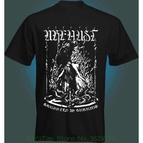 2018 New Pure Cotton Short Sleeves Hip Hop Fashion Mens T-Shirt Urfaust T-Shirt New