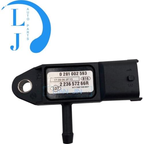 NEW MAP Sensor 223657266R For Renault Scenic Kangoo Logan Modus Thalia Twingo 1.5 1.9 dCi 0281002593 7700105867