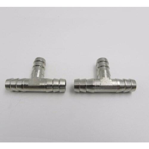 Tube 17mm Barb T pneumatic brass fitting pneumatic pipe fitting ,quick connector