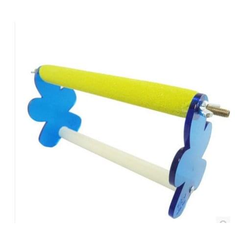 Pet birds toy parrot bird toy bird toy stand frosted acrylic