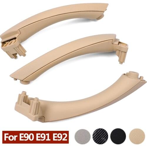 LHD RHD Beige Black Gray Interior Door Pull Handle Set Replacement For BMW 3 Series E90 E91 E92 316 318 320 325 328i 2004-2012