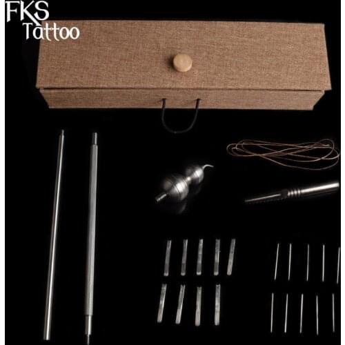 Tattoo Machine Traditional Tattoo Machines With Needles Special Handmade Machine Manual Tattoo Gun For Tattoo Artist